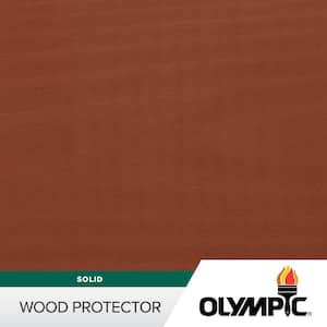 Olympic Wood Protector 1 gal. SC-1058 Oxford Brown Exterior Solid