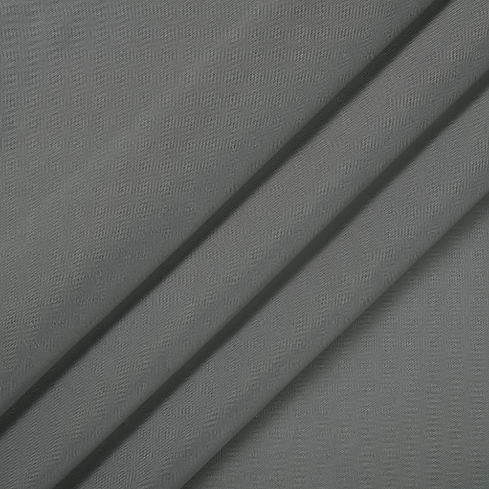 Gray Sheer Grommet Blackout Polyester Window Panel