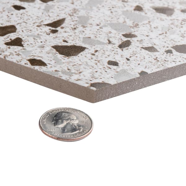 Venice Hex XT White 8-5/8 in. x 9-7/8 in. Porcelain Floor and Wall Tile (11.5 sq. ft./Case)