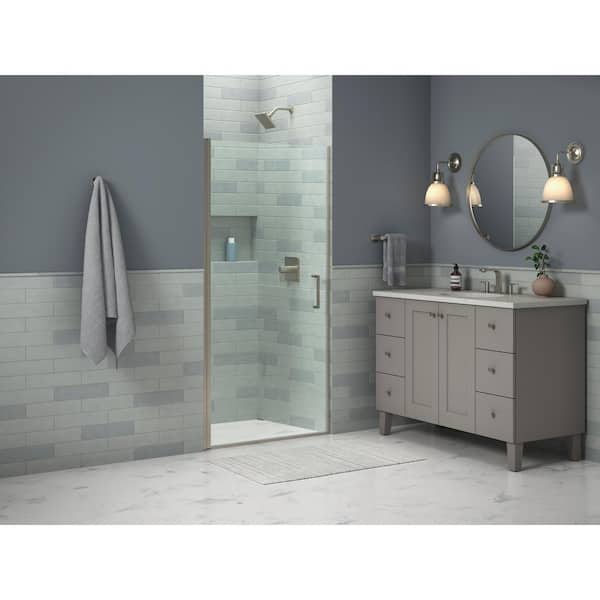 KOHLER Parallel Knob Wall Mount Robe/Towel Hook in Vibrant Brushed Moderne Brass