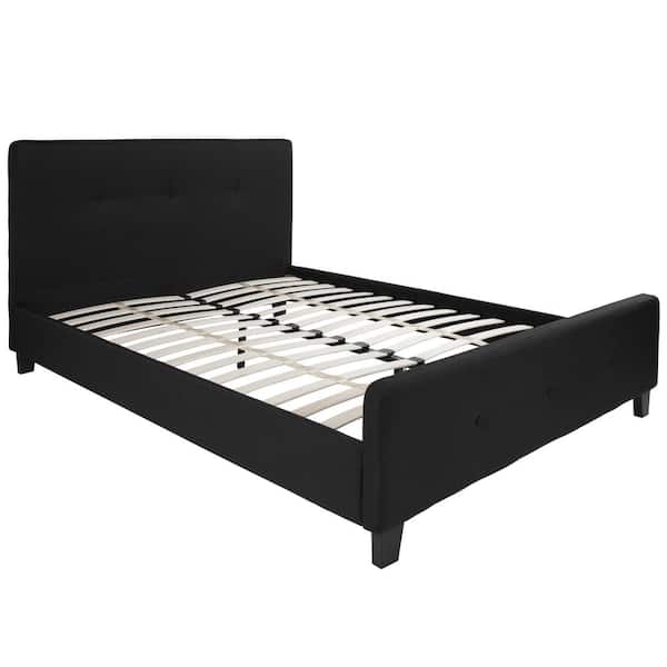 Flash Furniture Black Queen Platform, Mattress Firm Queen Bed Frame With Headboard