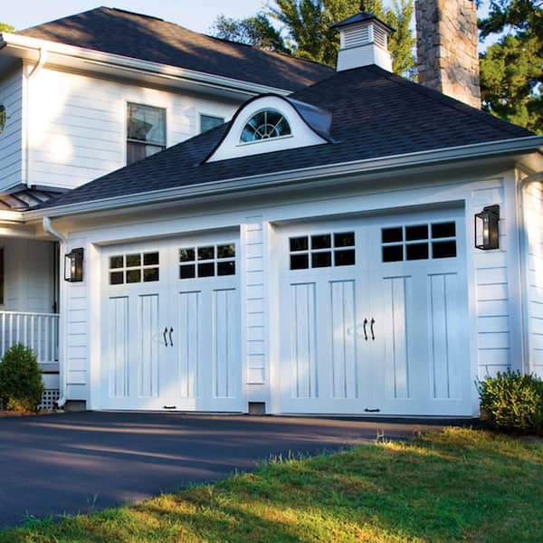 1-Light Matte Black Hardwired Outdoor Wall Lantern Sconce with Clear Tempered Glass (2-Pack)