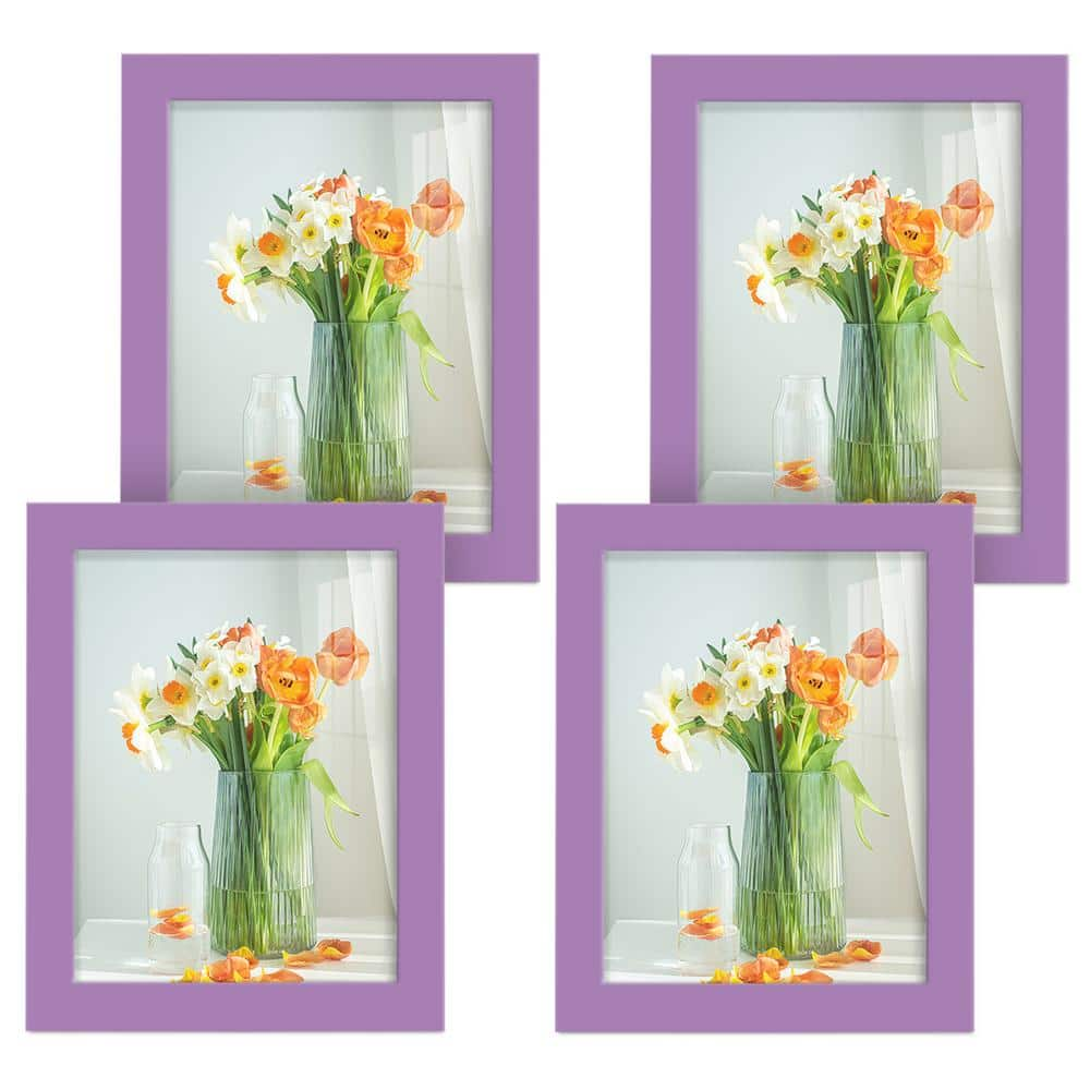 White, 4x6 Picture-Perfect Flush-Mounted Frame, Semi-Gloss, Portrait,  Landscape