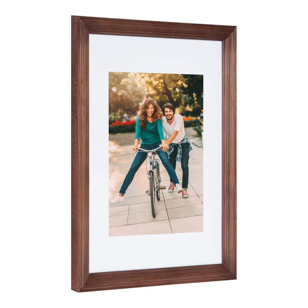 Bordeaux Dark Brown Wood 6-Piece Frame Set
