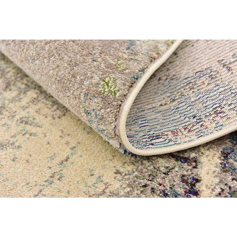 Theia Vibrant Abstract Multi-Color Kids' Playroom Rug 5' x 8'