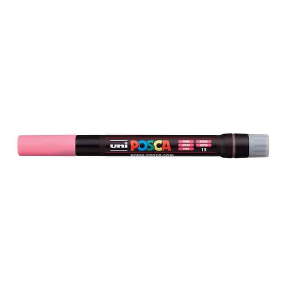 POSCA PCF-350 Brush Tip Paint Marker, Pink