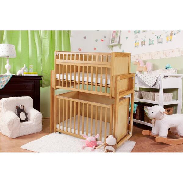 Bunkie C-2 Two Infant Stackable Crib, 48% OFF