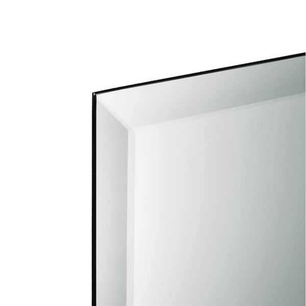 30 in. x 40 in. Frameless Beveled Edge Copper-Free Rectangle Bathroom Vanity Mirror 30 in. x 40 in. Frameless Beveled Edge Copper-Free Rectangle Bathroom Vanity Mirror