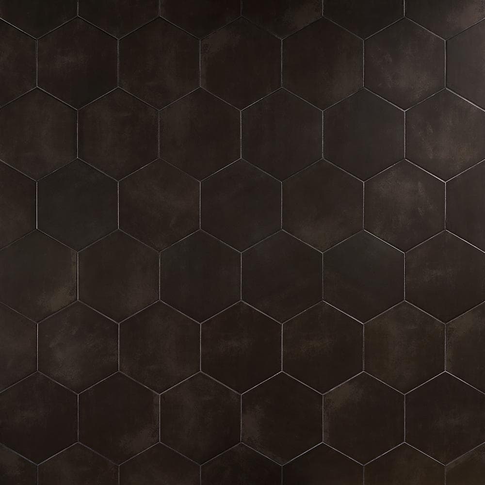 Eclipse Black 7.79 in. x 0.59 in. Matte Porcelain Floor and Wall Tile Sample price history on PriceWatchPro