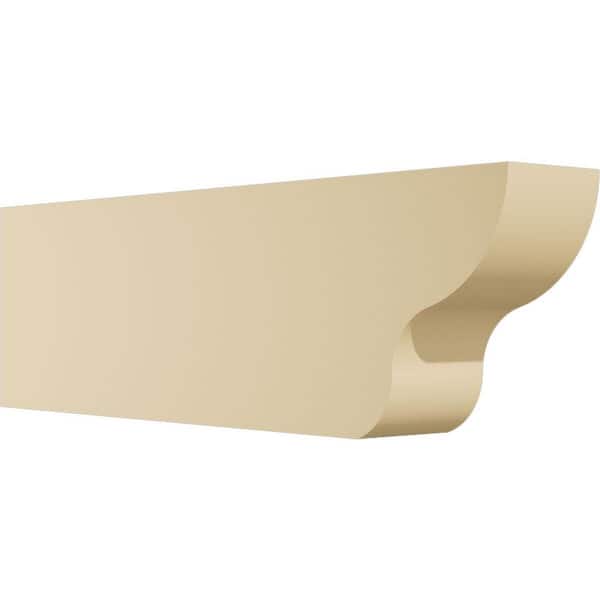 Ekena Millwork Standard Greensboro 3 in. W x 6 in. H x 20 in. D Signature Urethane Rafter Tail Outlooker