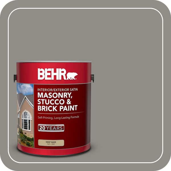 1 gal. #PFC-69 Fresh Cement Satin Interior/Exterior Masonry, Stucco and Brick Paint