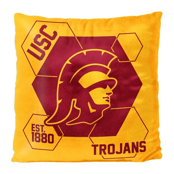 THE NORTHWEST GROUP NCAA USC Connector Velvet Reverse Pillow