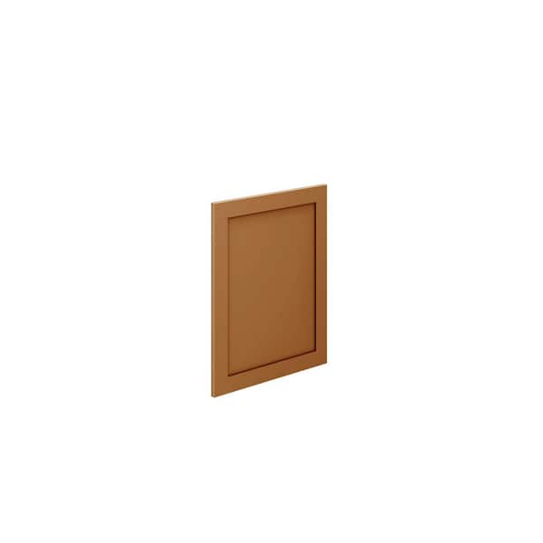 Amherst Shaker 0.75 in. W x 35 in. H x 11.25 in. D in Walnut Decorative Door in Assembled Wall Cabinet
