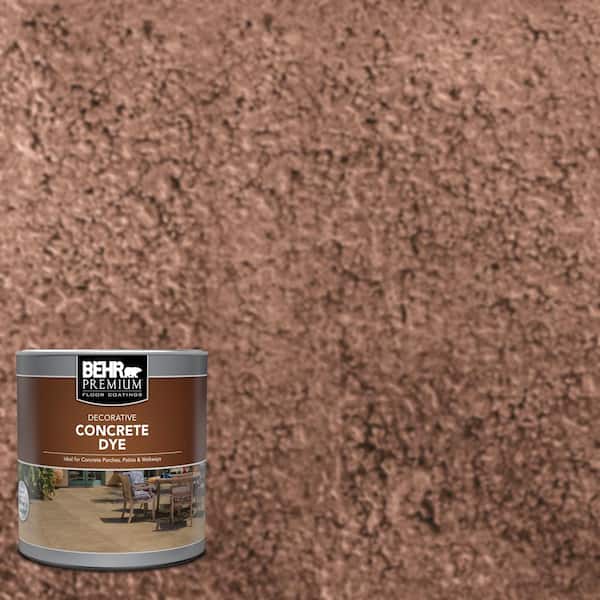 BEHR Premium 1 qt. #CD-804 Dusk Mauve Interior/Exterior Concrete Dye