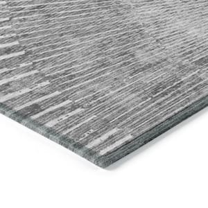 Chantille ACN542 Gray 10 ft. x 14 ft. Machine Washable Indoor/Outdoor Geometric Area Rug