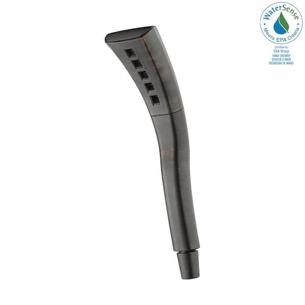Delta 1-Spray Patterns Wall Mount Handheld Shower Head 1.75 GPM with H2Okinetic in Venetian Bronze