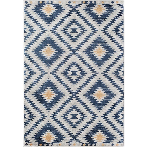 Bodrum Kilim Honey 2'x4' Moroccan Area Rug