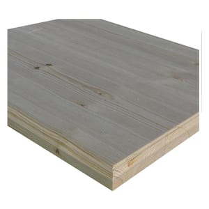 1 in. x 18 in. x 18 in. Allwood Pine Project Panel with Roman Edges