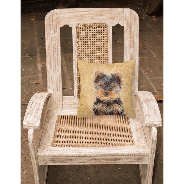 yorkie throw pillows