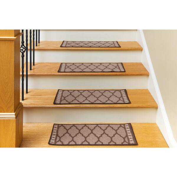 Nance Carpet And Rug Non Slip Mosaic, Stair Tread Rugs Home Depot