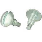 1/4 in. x 5/8 in. Zinc Universal Slotted Blunt Point Zinc Truss Head License Plate Bolt (2-Piece per Bag)
