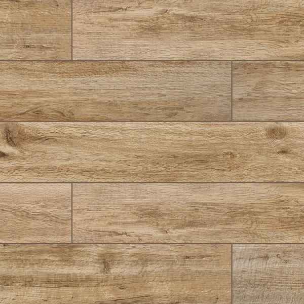 American Estates Natural 6 in. x 48 in. Matte Color Body Porcelain Floor and Wall Tile (15.12 sq. ft. / case)