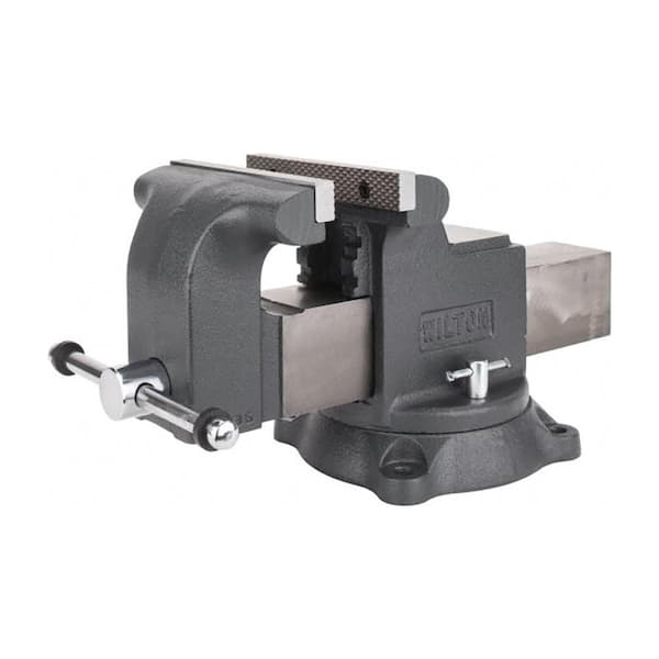 WS8 8 in. Shop Vise 4 in. Throat Depth