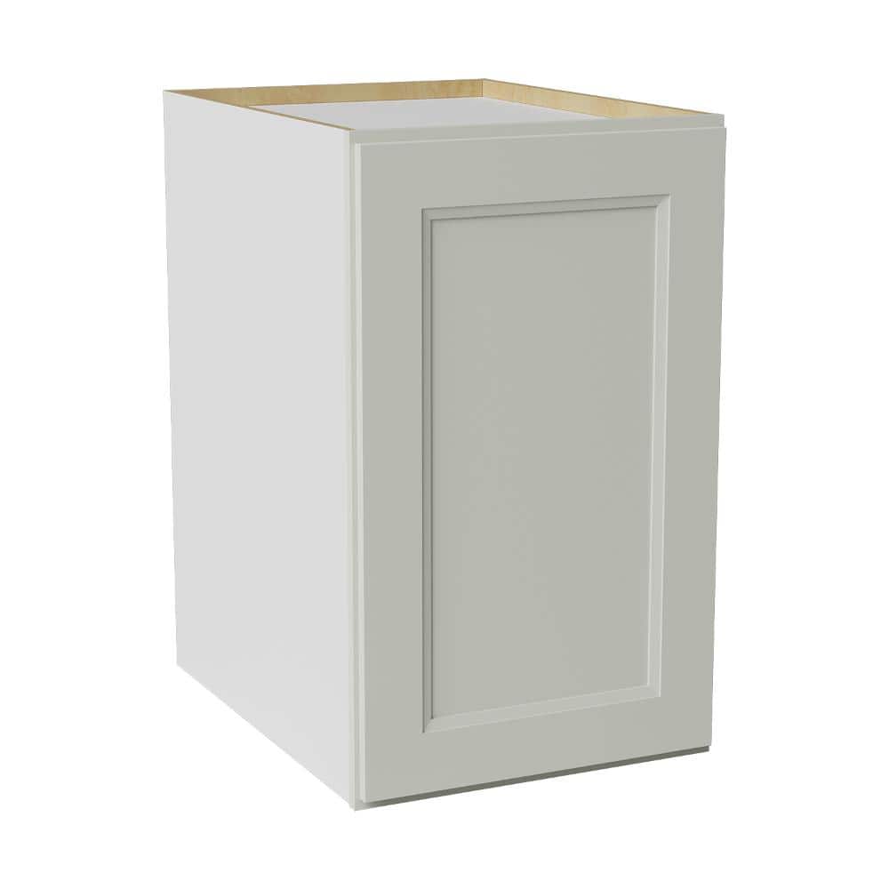 18 in. W x 24 in. D x 30 in. H Ready to Assemble Double Shaker Pantry Kitchen Cabinet in Laguna Grey price history on PriceWatchPro