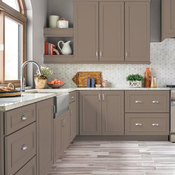 BEHR PREMIUM 1 gal. #N230-5 Dry Brown Satin Enamel Interior