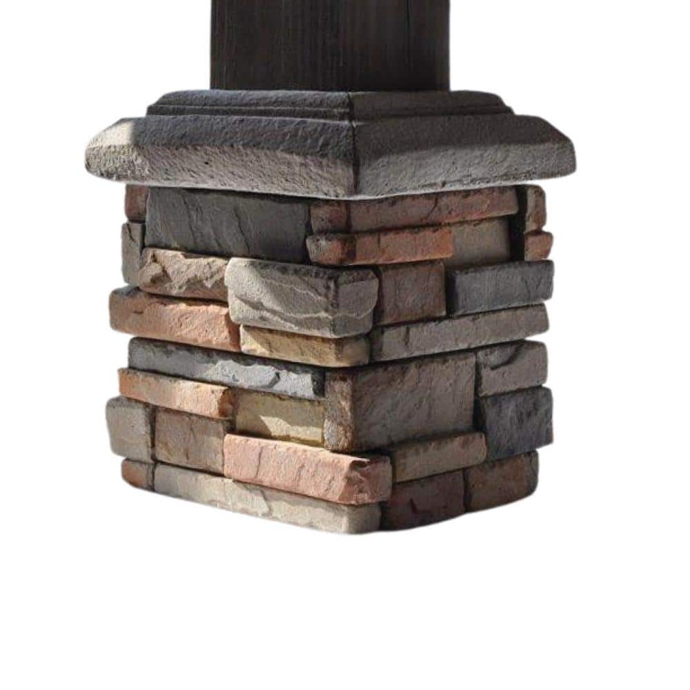M-Rock 6 in. W x 6 in. L Copper Hill Manufactured Stone Panel