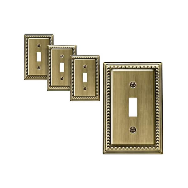  brass switch plates and outlet covers