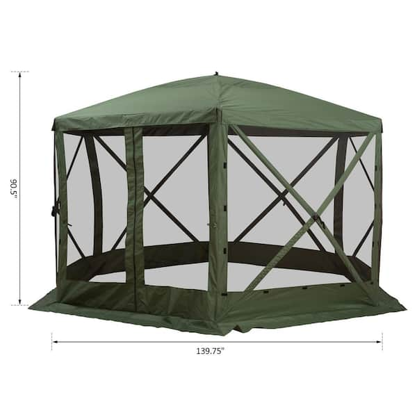 Detroit Lions Canopy Tent 12X12 Pagoda with Side Wall