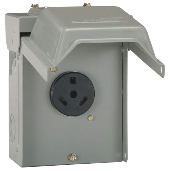 Midwest Electric Products 30 Amp Temporary RV Load Center Power Outlet  U013P - The Home Depot