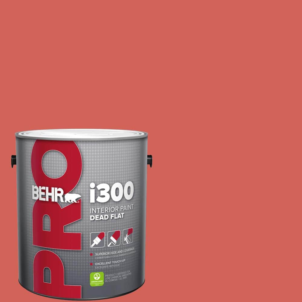1 gal. #HDC-MD-05 Desert Coral Dead Flat Interior Paint product image for price tracking