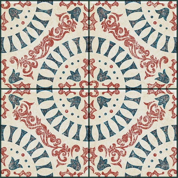 24 in. X 120 in. Colored Peel & Stick Vinyl Backsplash Roll, Self Adhesive Wall/Flooring Roll (20 sq. ft. )