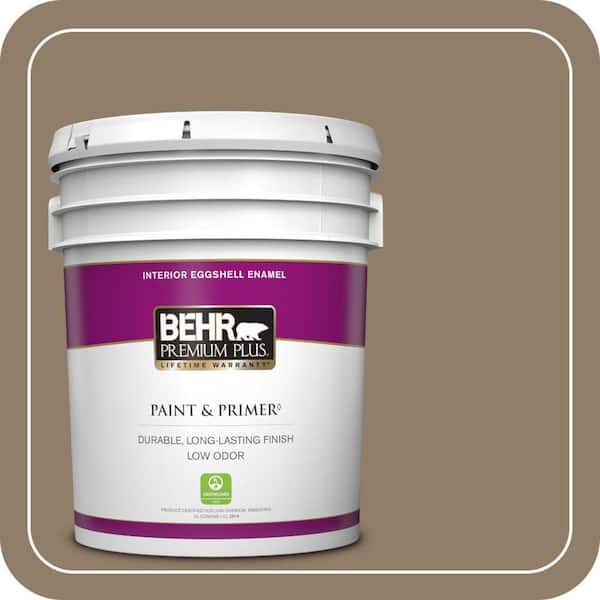 BEHR PREMIUM PLUS 5 gal. #PPU7-3A Sofisticata Eggshell Enamel Low Odor Interior Paint & Primer