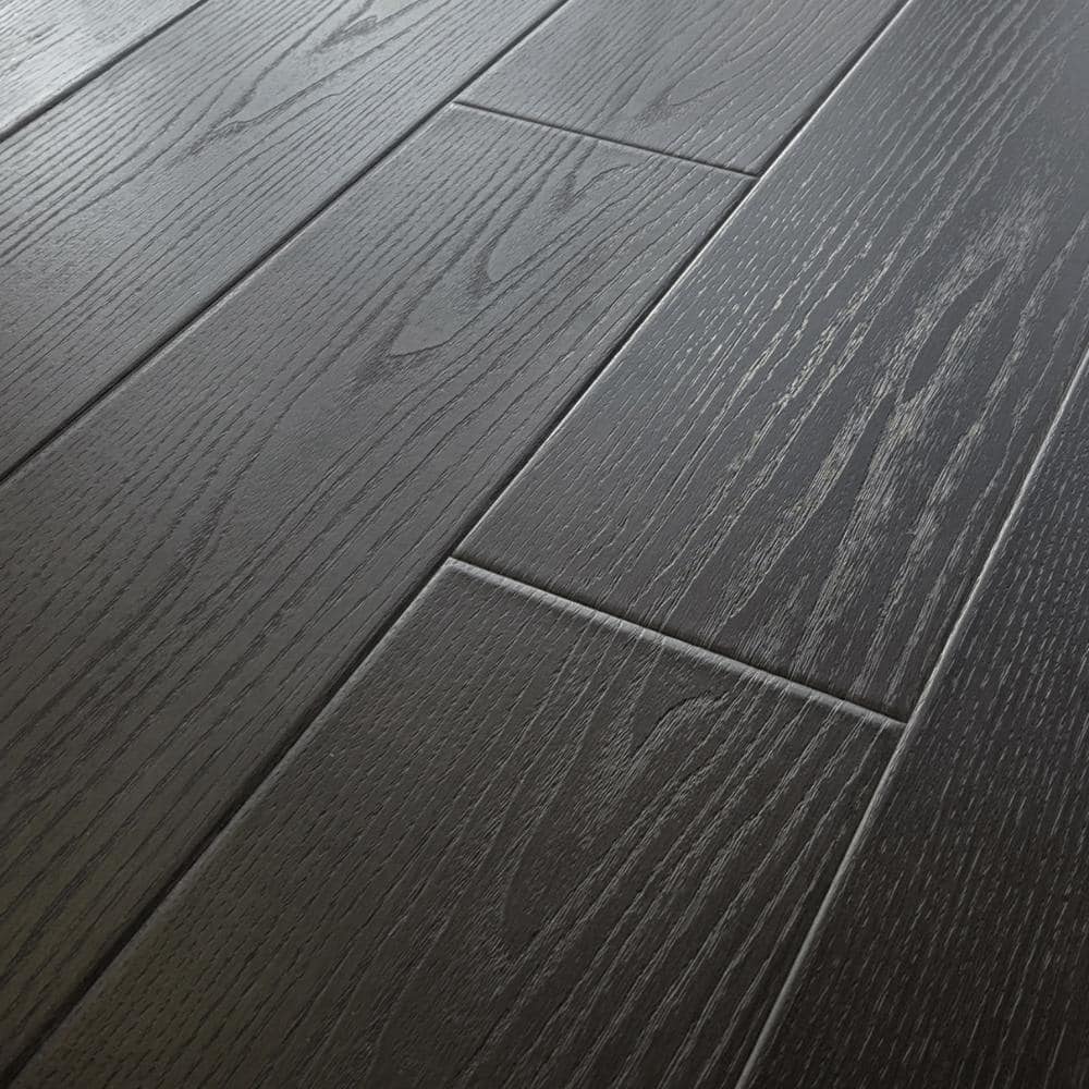 Perfection Charcoal Oak 20 MIL x 7.13 W x 49 in. L Click Lock U-Groove W