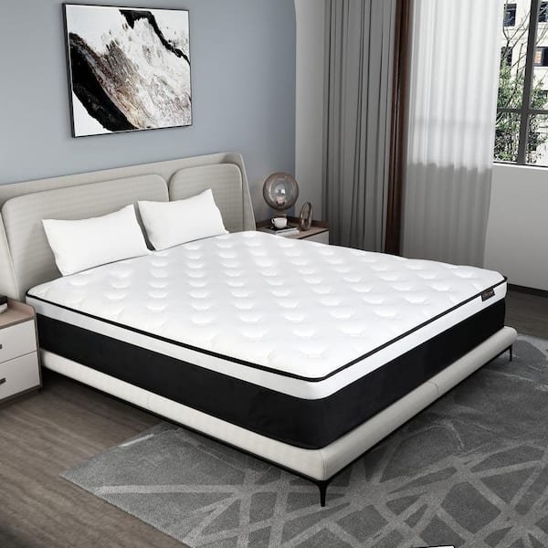 CHEVNI Luxury King Medium Memory Foam 10 in. Bed-in-a-Box Mattress
