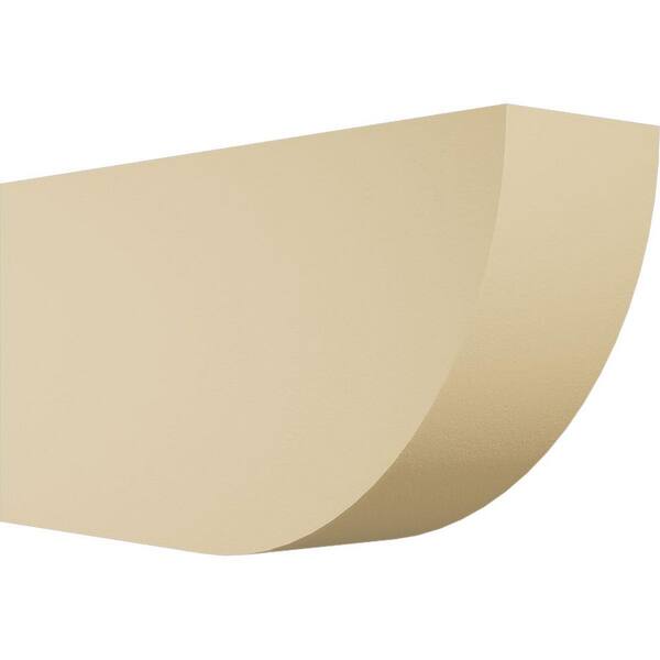 Ekena Millwork Standard Durham 3 in. W x 6 in. H x 12 in. D Signature Urethane Rafter Tail Outlooker