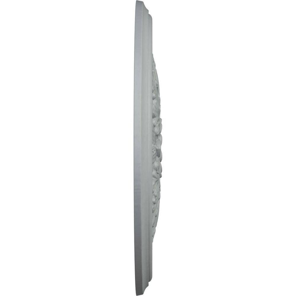 Primed White Urethane Decorative Ceiling Medallion 15.75"