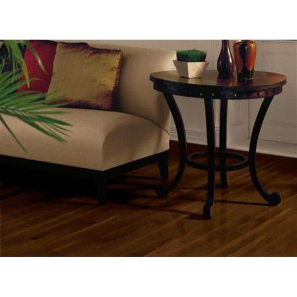 American Originals Barista Brown Oak 5/16 in. T x 2-1/4 in. W x Varying L Solid Hardwood Flooring (40 sq. ft./case)