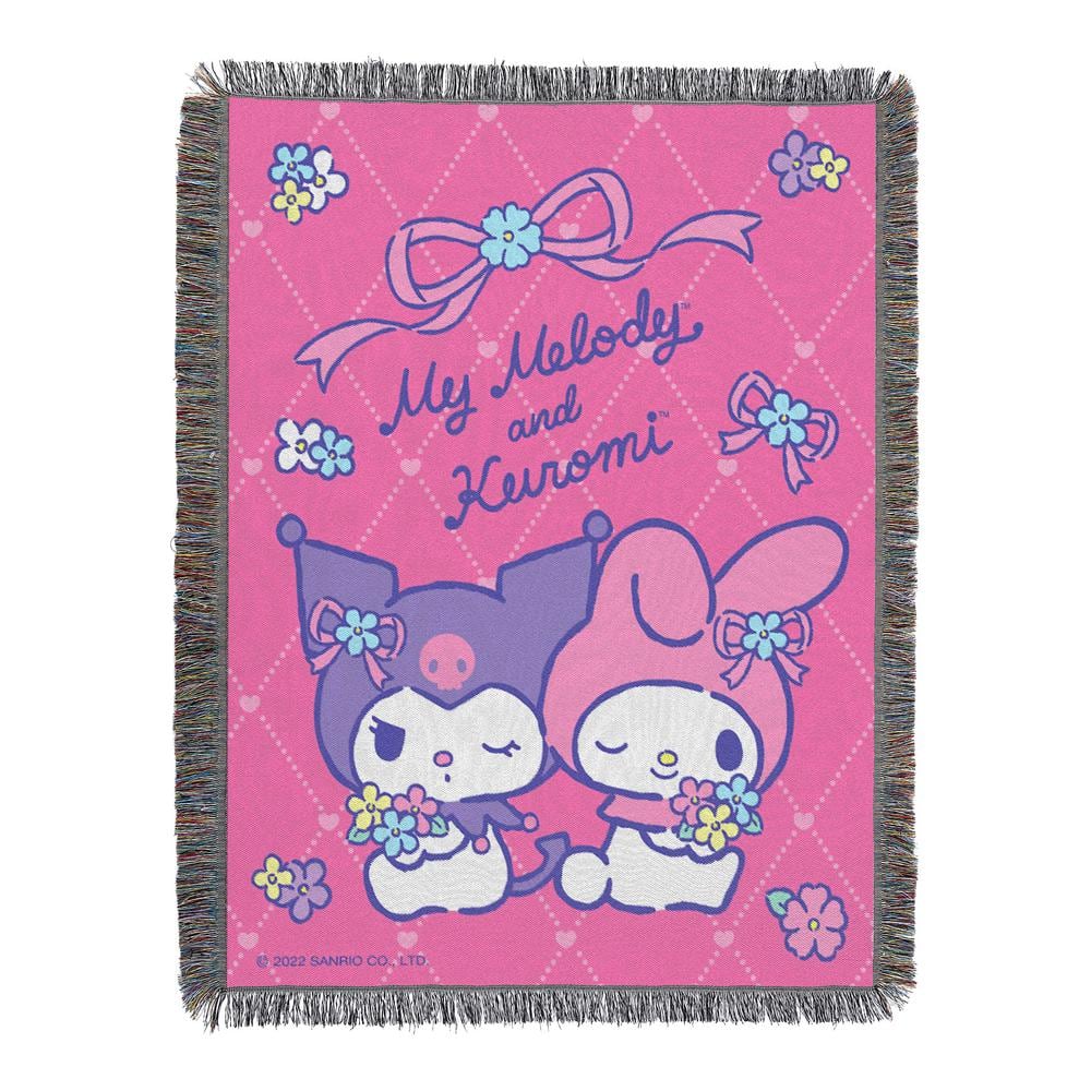 Lids Hello Kitty The Northwest Group Cinnamoroll 46'' x 60'' Woven Tapestry  Throw Blanket