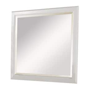 1.5 in. W x 32 in. H Wooden Frame Gold Wall Mirror