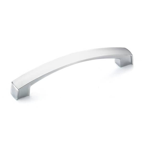 Richelieu Hardware Boisbriand Collection 5 1/16 in. (128 mm) Chrome Transitional Cabinet Arch Pull