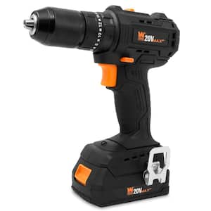 20-Volt Max Brushless Cordless 1/2 in. Hammer Drill and Driver with 2.0 Ah Lithium-Ion Battery and Charger
