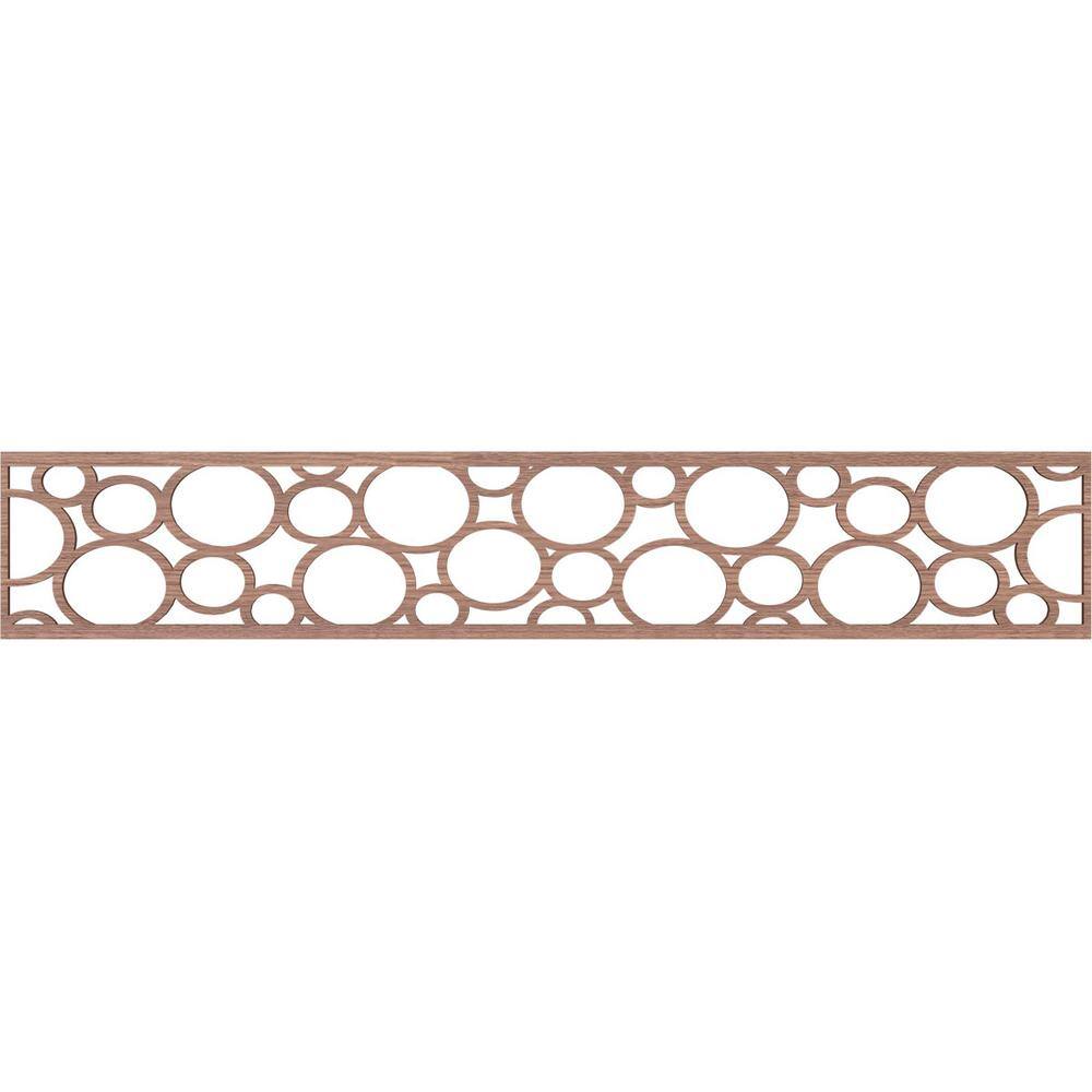 Hemingway Fretwork 0.375 in. D x 46.625 in. W x 8 in. L Walnut Wood Panel Moulding price history on PriceWatchPro