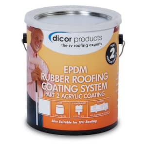 EPDM Roof Acrylic Coating - 1 Gallon, Tan