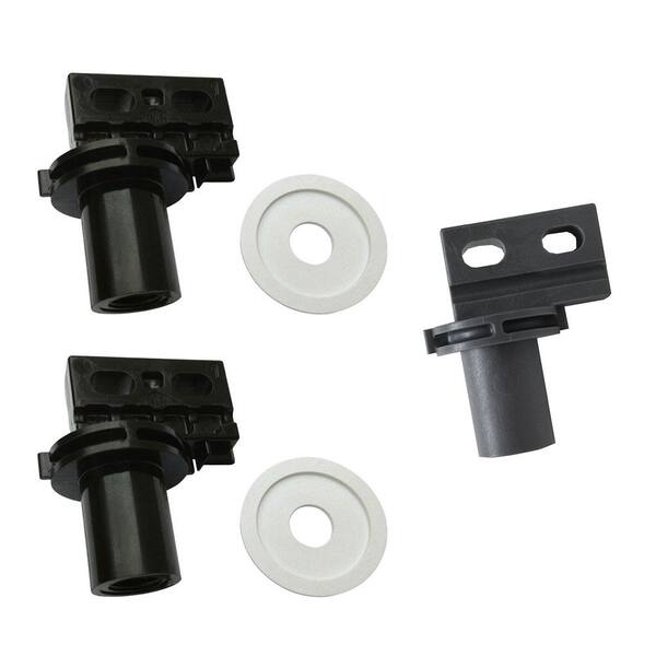 Unbranded Large Rear Axle Wheel and Large Axle with Sand and Gravel Guard (2-Pack)