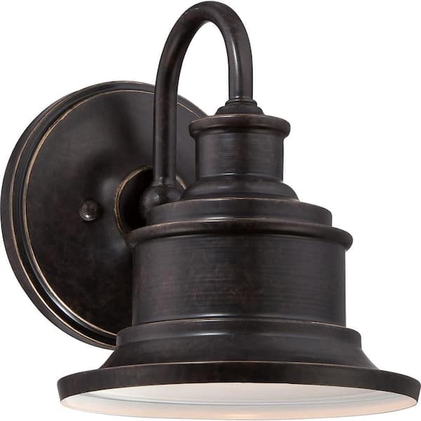 Home Decorators Collection Seaford Bronze Outdoor Wall Sconce