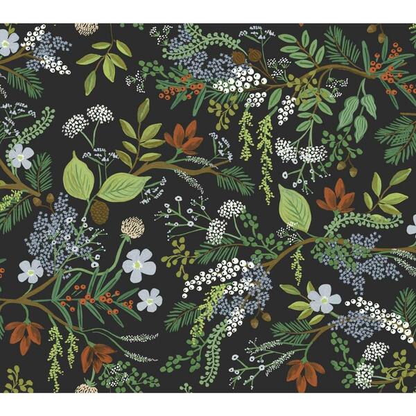 York Wallcoverings 60 75 Sq Ft Juniper Forest Wallpaper Ri5166 The Home Depot